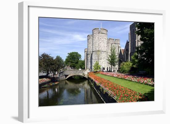 West Gate Towers, Canterbury, Kent-Peter Thompson-Framed Photographic Print