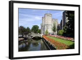 West Gate Towers, Canterbury, Kent-Peter Thompson-Framed Photographic Print