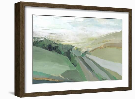 West Green Hills-Isabelle Z-Framed Art Print