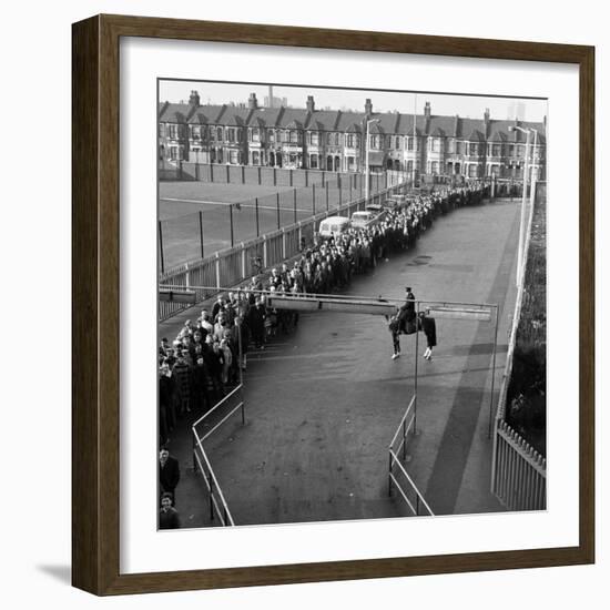 West Ham V. Burnley, 1964-Fresco-Framed Photographic Print