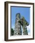 West High Cross and 10th Century Tower, Monasterboice, County Louth, Leinster, Republic of Ireland-Nedra Westwater-Framed Photographic Print