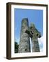 West High Cross and 10th Century Tower, Monasterboice, County Louth, Leinster, Republic of Ireland-Nedra Westwater-Framed Photographic Print