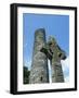 West High Cross and 10th Century Tower, Monasterboice, County Louth, Leinster, Republic of Ireland-Nedra Westwater-Framed Photographic Print