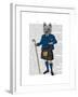 West Highland Terrier in Kilt-Fab Funky-Framed Art Print