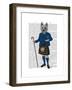 West Highland Terrier in Kilt-Fab Funky-Framed Art Print