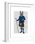 West Highland Terrier in Kilt-Fab Funky-Framed Art Print