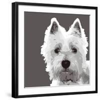 West Highland Terrier-Emily Burrowes-Framed Art Print