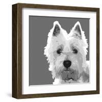 West Highland Terrier-Emily Burrowes-Framed Art Print