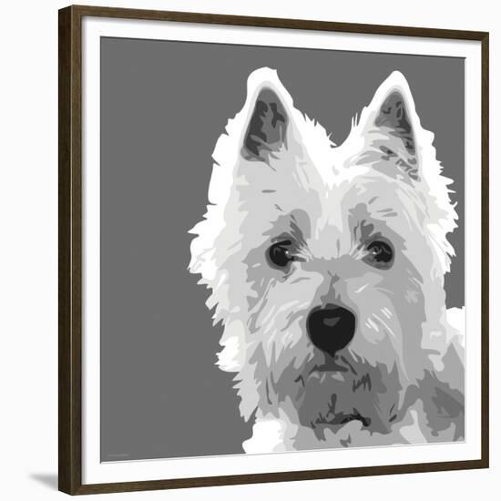 West Highland Terrier-Emily Burrowes-Framed Premium Giclee Print