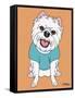 West Highland Terrier-Tomoyo Pitcher-Framed Stretched Canvas