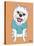 West Highland Terrier-Tomoyo Pitcher-Stretched Canvas