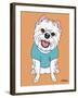 West Highland Terrier-Tomoyo Pitcher-Framed Giclee Print