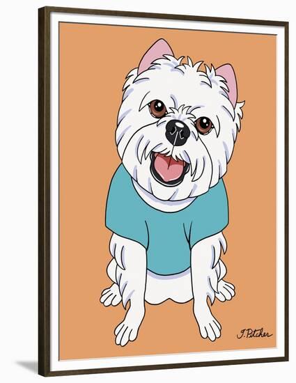 West Highland Terrier-Tomoyo Pitcher-Framed Premium Giclee Print