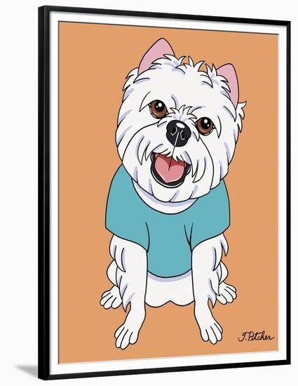 West Highland Terrier-Tomoyo Pitcher-Framed Premium Giclee Print