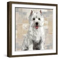 West Highland White Terrier-Keri Rodgers-Framed Art Print