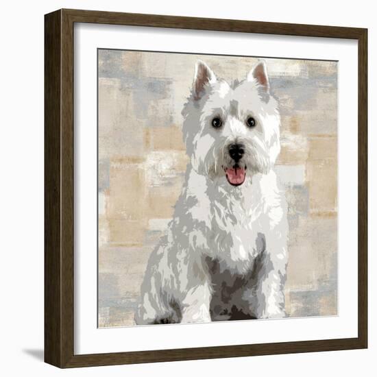 West Highland White Terrier-Keri Rodgers-Framed Art Print