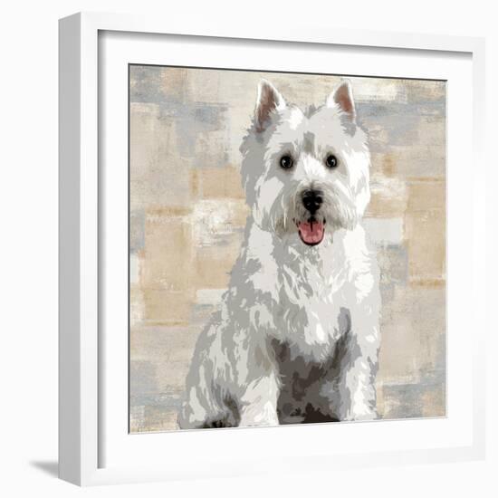 West Highland White Terrier-Keri Rodgers-Framed Art Print