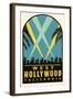 West Hollywood Decal-null-Framed Art Print