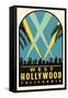 West Hollywood Decal-null-Framed Stretched Canvas