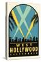 West Hollywood Decal-null-Stretched Canvas