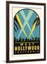 West Hollywood Decal-null-Framed Art Print