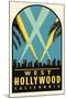 West Hollywood Decal-null-Mounted Art Print