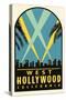 West Hollywood Decal-null-Stretched Canvas