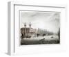 West India Docks, London, 1808-1810-Augustus Charles Pugin-Framed Giclee Print