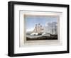 West India Docks, Poplar, London, 1802-Peltro William Tomkins-Framed Giclee Print