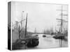 West India Docks-null-Stretched Canvas