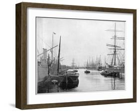 West India Docks-null-Framed Photographic Print