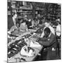 West Indian Workers at the Gec, Swinton, South Yorkshire, 1962-Michael Walters-Mounted Photographic Print