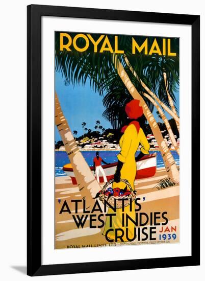 West Indies Cruise-null-Framed Art Print