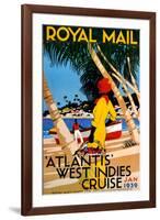 West Indies Cruise-null-Framed Art Print