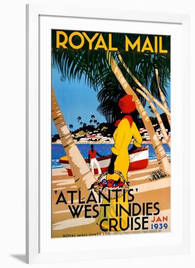 West Indies Cruise-null-Framed Art Print