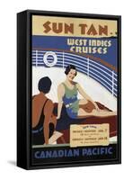 West Indies Cruises-null-Framed Stretched Canvas
