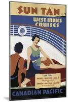 West Indies Cruises-null-Mounted Giclee Print
