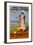 West Indies Poster-null-Framed Art Print