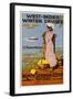 West Indies Poster-null-Framed Art Print