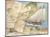 West Indies Schooner-Ron Jenkins-Mounted Art Print