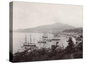 West Indies, View of St. Pierre, Martinique-null-Stretched Canvas