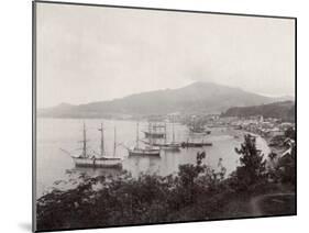 West Indies, View of St. Pierre, Martinique-null-Mounted Photographic Print