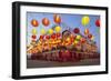 West Kowloon Bamboo Theatre at Dusk, Kowloon, Hong Kong, China, Asia-Ian Trower-Framed Photographic Print