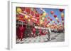 West Kowloon Bamboo Theatre, Kowloon, Hong Kong, China, Asia-Ian Trower-Framed Photographic Print