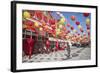 West Kowloon Bamboo Theatre, Kowloon, Hong Kong, China, Asia-Ian Trower-Framed Photographic Print