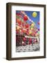 West Kowloon Bamboo Theatre, Kowloon, Hong Kong, China, Asia-Ian Trower-Framed Photographic Print