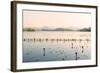 West Lake at Dusk, Hangzhou, Zhejiang, China, Asia-Andreas Brandl-Framed Photographic Print