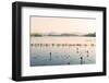 West Lake at Dusk, Hangzhou, Zhejiang, China, Asia-Andreas Brandl-Framed Premium Photographic Print