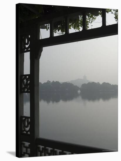 West Lake, Hangzhou, Zhejiang Province, China, Asia-Jochen Schlenker-Stretched Canvas