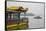 West Lake, Hangzhou, Zhejiang province, China, Asia-Michael Snell-Framed Stretched Canvas